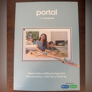 Facebook Portal 10" Smart Video Calling Display - White